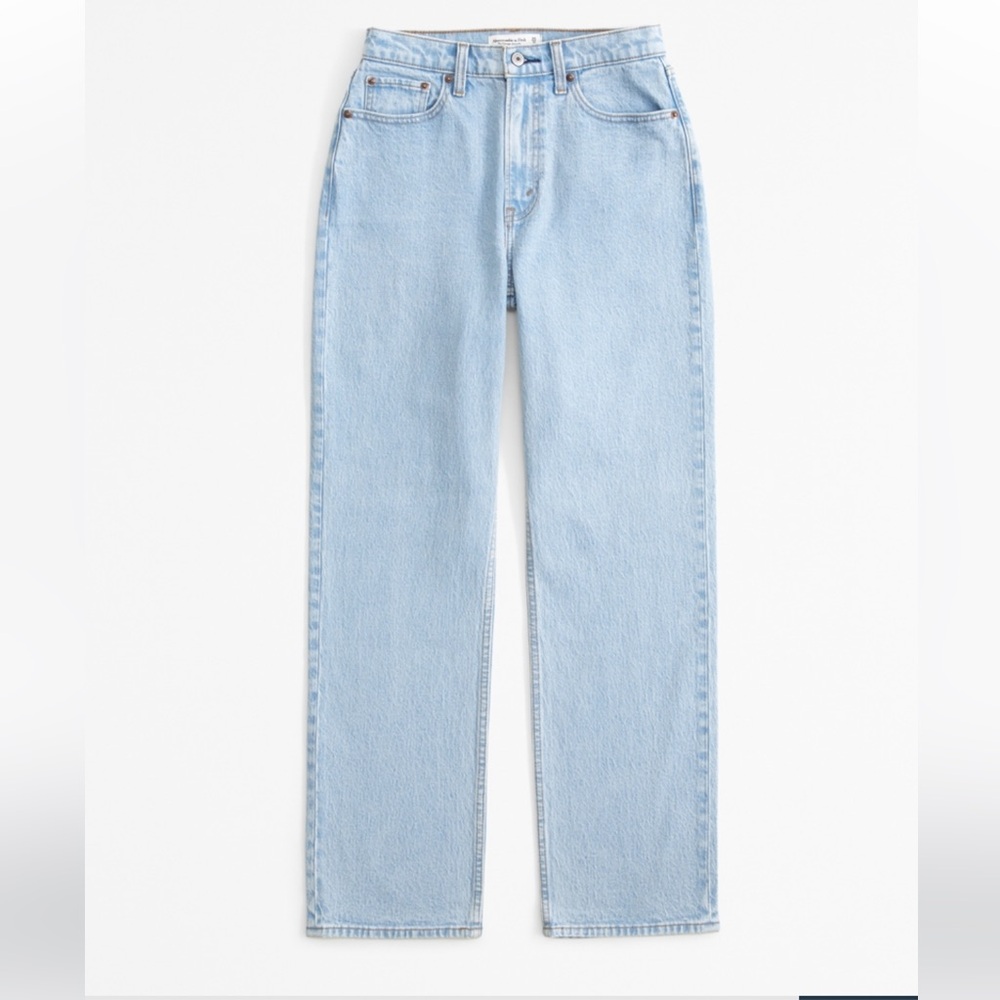 Abercrombie & Fitch Vintage Straight High Rise Jeans